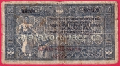Jugoslávie - 40 kronen - 10 dinara 1919