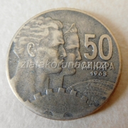 Jugoslávie - 50 dinar 1963