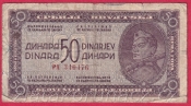 Jugoslavie - 50 Dinara 1943