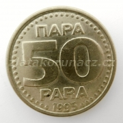 Jugoslávie - 50 para 1995