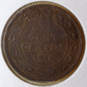Kanada - 1 cent 1916