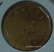 Kanada - 1 dollar 1990
