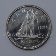 Kanada - 10 cent 2003 P - nový portrét