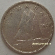 Kanada - 10 Cents 1940