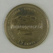 Kanada - 25 Cent 1992 - British Columbia