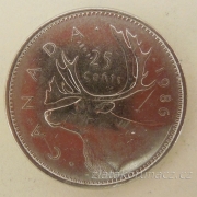 Kanada - 25 Cent 1986