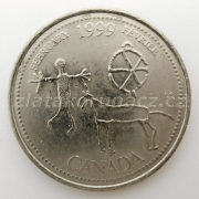 Kanada - 25 cents 1999 February