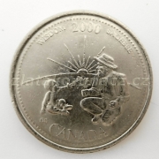 Kanada - 25 cents 2000 Wisdom