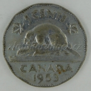Kanada - 5 cent 1953