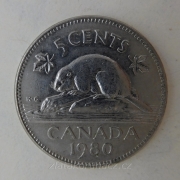 Kanada - 5 Cent 1980