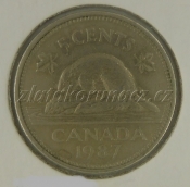 Kanada - 5 cent 1987