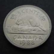 Kanada - 5 cent 1988