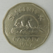 Kanada - 5 cents 1957