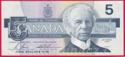 Kanada - 5 Dollars 1986