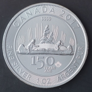 Kanada - 5 dollars 2017 150.výročí