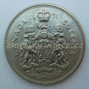 Kanada - 50 Cents 1971