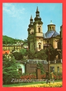 Karlovy Vary - barokní kostel, pohled z ulice