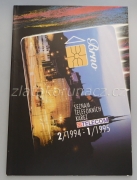 Katalog telefonní karet 2/1994 - 1/1995 Telecom