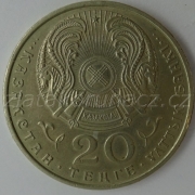 Kazachstán - 20 tenge 1993