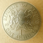 Keňa - 1 shilling 1974