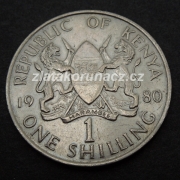 Keňa - 1 shilling 1980