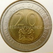 Keňa - 20 shillings 1998