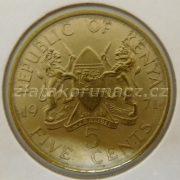 Keňa - 5 cents 1971