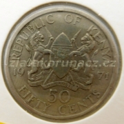 Keňa - 50 cents 1971