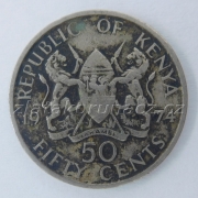 Keňa - 50 cents 1974