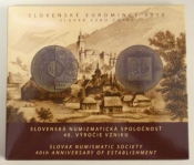 sada  2010 - 40. výročí vzniku Slovenské numismatické společnosti