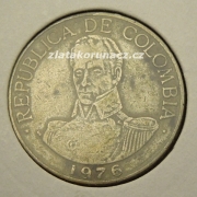 Kolumbie - 1 peso 1976