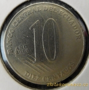 Kolumbie - 10 centavos 2000