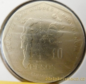 Kolumbie - 10 pesos 1988