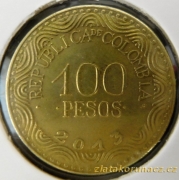 Kolumbie - 100 pesos 2013