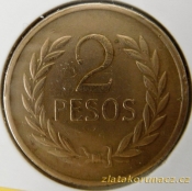Kolumbie - 2 pesos 1977