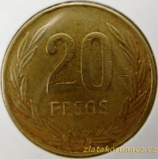Kolumbie - 20 pesos 1985