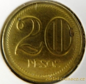Kolumbie - 20 pesos 2006
