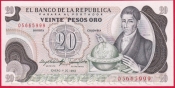 Kolumbie - 20 Pesos Oro 1983