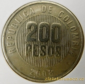 Kolumbie - 200 pesos 2008
