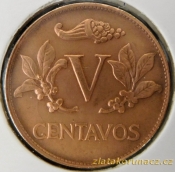 Kolumbie - 5 centavos 1967