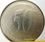 Kolumbie - 50 centavos 2000 