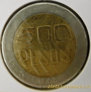 Kolumbie - 500 pesos 1993
