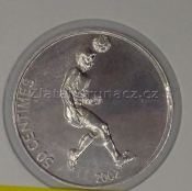 Kongo - 50 centimes 2002 - fotbalista