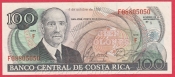 Kostarika - 100 Colones 1989