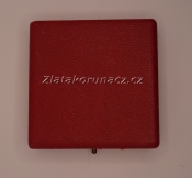 Krabička na medaili - červená ⌀ 60 mm