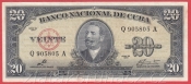 Kuba - 20 Pesos 1960
