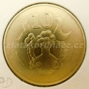 Kypr - 10 cents 2002