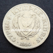 Kypr - 2 cent 1990