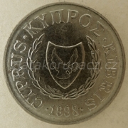 Kypr - 2 cent 1998