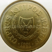Kypr - 2 cents 1991
